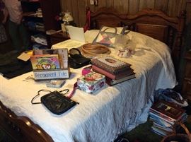 Headboard - mattress & box springs