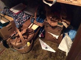 Crafting supplies & tons of fabric