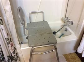 Bathroom - bath seat