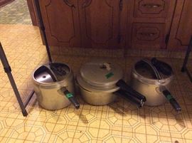 Kitchen - pressure cookers
