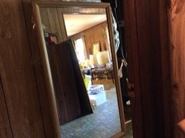 Second large mirror - not as ornate, but also very heavy