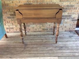 Vintage desk - closed view