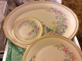 Lenox set of 58 pieces - "Flower Song" is the pattern