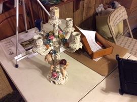 Dresden ornate candelabra - only one - Beautiful!!!