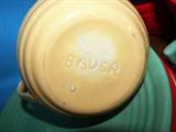 Bauer pottery