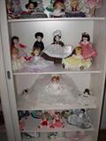 Madame Alexander doll collection with boxes and tags