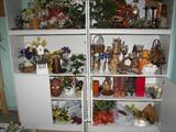 room of floral and laminated cabinet