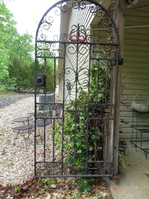 garden gate, imported from England