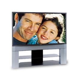 Stock Photo >>>  Toshiba 72HM195 72Inch Diagonal Theaterwide Integrated 1080p HD DLP Rear Projection TV 
