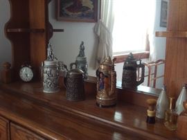 Vintage Beer Steins