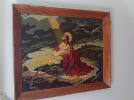 Vintage Paint by number of Jesus!