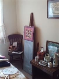 Antique Chair,Antique Lace up Boots,Antique Ironing Board,etc...