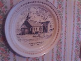 Vintage Milford Church Plate
