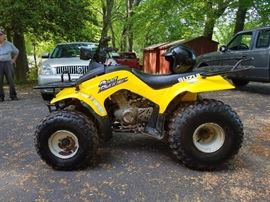 2002 Suzuki Quad Runner 160 cc!