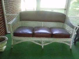 Wicker Couch