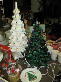 Ceramic Christmas trees