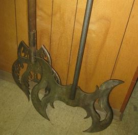Decorative Renaissance Style Battle Axes