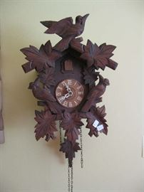 Cuckoo Clock, one of two, from Germany