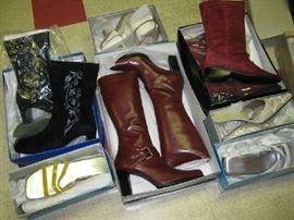 New Designer Shoes and Boots Size 9