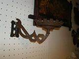Antique gas light from the turn of the 19th century