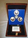 Just an example of the sterling silver we are finding in the home. These were minted by the Franklin Mint to celebrate the 2000 Millennium.