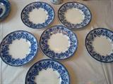 Set of six antique "Regina" plates from Holland.