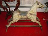 Children's rocking horse from the 1920's