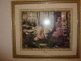 Once again, this photo does not do justice to this superbly framed print that will highlight any room it is hung in. You must see it for yourself. Make it yours for a fraction of the original gallery price.