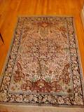 This gorgeous Persian is one of the smaller rugs for sale measuring approximately 5' x 7'. Get here early because we expect this and other Persian rugs you will see shortly, to go fast!