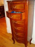 We had to show you one shot with a drawer open so you can see how well this piece of furniture was actually made.