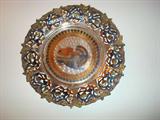An exquisite hand sculpted & colored piece of Egyptian art.