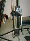 Detail of the weight training gym.