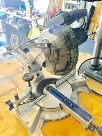 Kobalt Miter saw. Very well take care of and in excellent condition! 