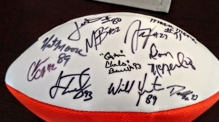 Signed Miami Dolphins Football