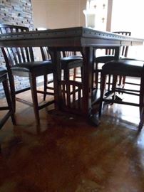 Large dining table and chairs.. better picture to follow