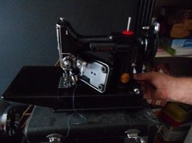 vintage sewing machine