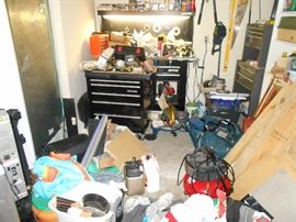 tool boxes and tools