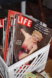 Loads of Life magazines from days gone by...