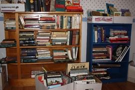 Still unpacking the books