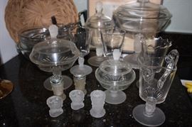 Three Faces glass (LG Wright)