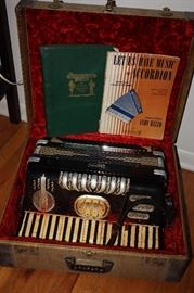 Antique accordian