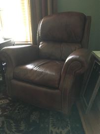 Bradington Young Leather recliner 
