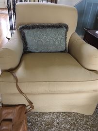 Pair of Gold Hickory Chair arm chairs 