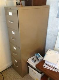 4 Drawer File Cabinet $ 50.00