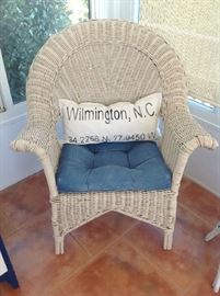 Wicker Chair $ 60.00