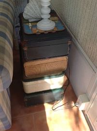 Suitcase End Table $ 80.00