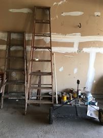 ladders & garage misc
