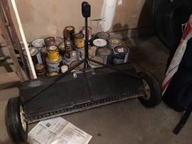 riding lawnmower attachment