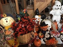 Halloween decor of all shapes & sizes