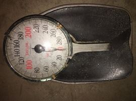 Vintage Taylor step on scale